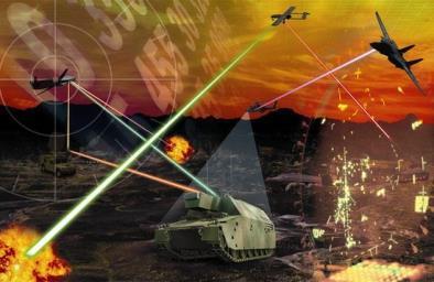 High Energy Liquid Laser Area Defense System (HELLADS) Counter-RAM system under development that will use a powerful (150 kw) laser to shoot down missiles, rockets, and artillery shells.