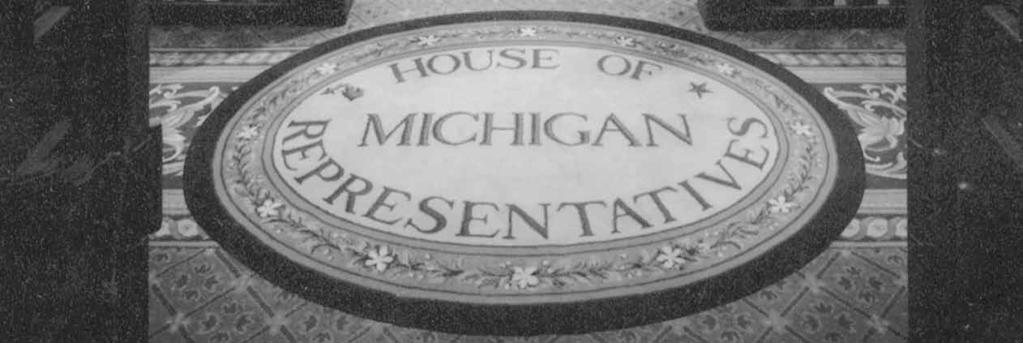 Of Interest to Veterans Michigan House of Representatives The Michigan House of Representatives is composed of 110 State Representatives whose districts are apportioned by population.