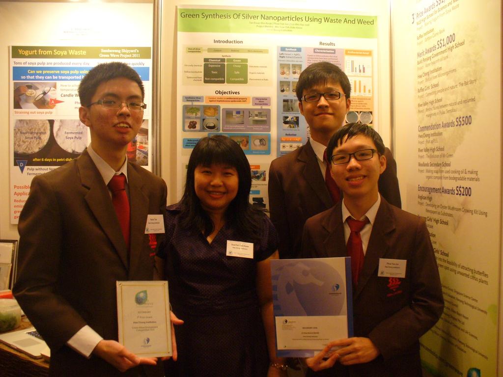Greenwave Environmental Care Competition Held annually registration in march, submit report in july for sec 3 & 4 students Focus