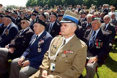 Photo credit: Andy Clark, Reuters Polish WWII veterans attend a