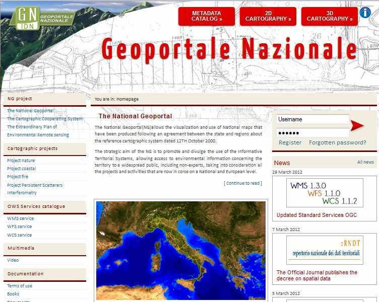 Open Data in Italy: State of the Art at national level (4/4) Geological