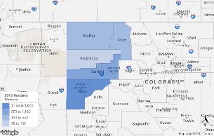 Weld and Larimer counties. The healthcare industry in the two counties employs 25,298 people in 1,170 establishments. There are 15 general medical and surgical hospitals in the region.