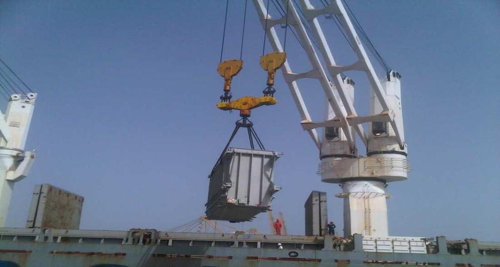 We also handle ships involved with bulk operations in the Middle East as well as multipurpose carriers operating