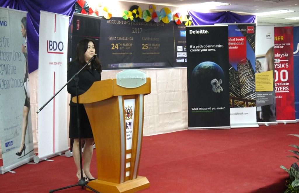 Opening speech by Ng Lan Kheng as Platinum Sponsor.