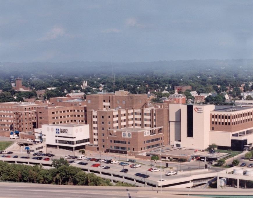 ST. LUKE S HOSPITAL MEMBER, UNITYPOINT HEALTH SYSTEM Private hospital Cedar Rapids, Iowa Affiliate of UnityPoint Health System Licensed for 500 Beds with more than