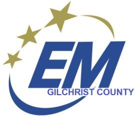 Gilchrist County Emergency Management 3250 North U.S. Highway 129 Bell, Florida 32619 (386) 935-5400 (386) 935-0294 Fax dpeaton@gilchrist.fl.