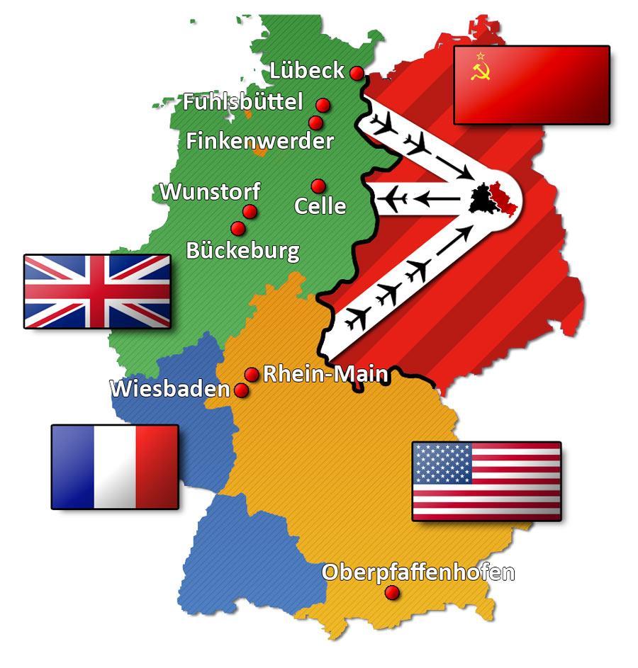Blockade of Berlin began on 24 June
