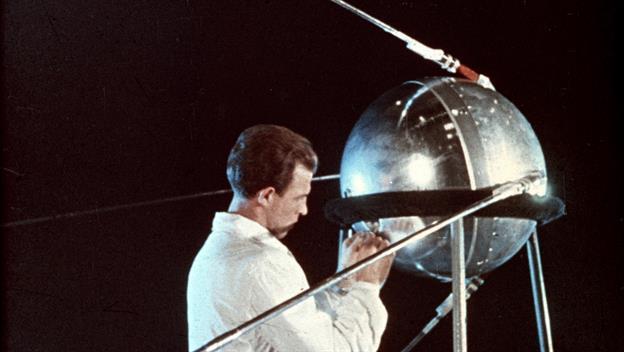 4 October 1957: the Soviets launch Sputnik, the