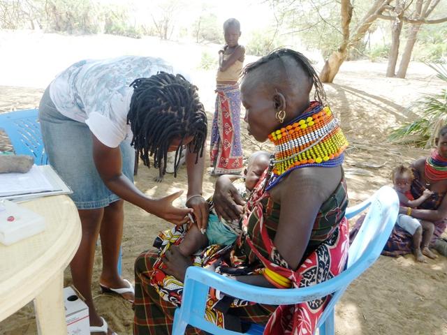 immunized in order to save their lives. There are reports now of cases of measles and polio in Turkanaland.