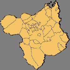 Granada) 45 municipalities Objective 1 phasing out Main