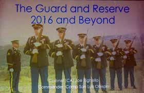 The Reserves and Guard are a major part of our military force and provide a surprising