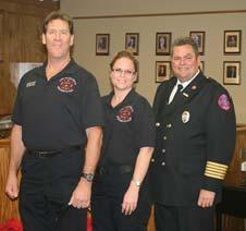The District hires 2 Fire Prevention Specialists William Genevrino and Reagan Bauman.