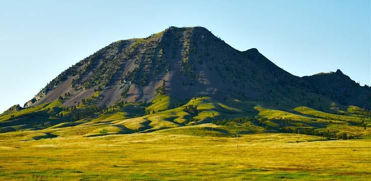 Encompasses 71,000 acres BEAR BUTTE STATE PARK Mato Paha or "Bear Mountain" is the Lakota name given to this site.
