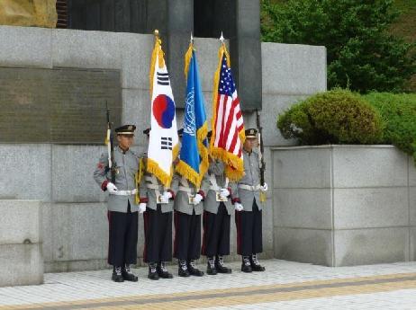 The Veterans of Foreign Wars Post 10216 participated in this year s event as part of our Americanism Program. Each year our members are invited by Osan City as guests of honor.