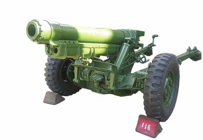 This piece of World War II artillery was particularly effective where massed high angle indirect fire was needed.