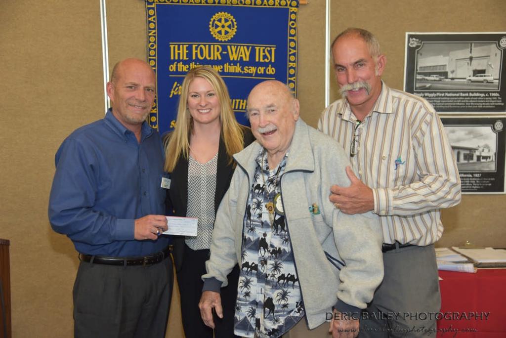 La Mesa Rotary Club Donates $500 to Home of Guiding Hands La Mesa Rotary 2015-16 Board of Directors President: Mark Mathews As part of our annual Charitable Giving campaign, the La Mesa Rotary was