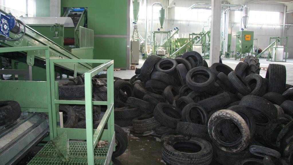 Used Tyres Recycling Company: Vinderen Country: Warszawa, Poland Year: 2014-2016 Funding: 49% from EEA Grant Scope: Innovative production proces for hight