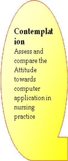 H (Pretest for Attitudes Toward Computers in Healthcare) standardized scale was used as a tool.