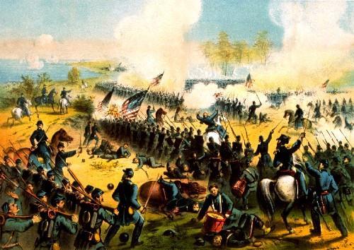 Fighting continued for almost 6 hours before the Union troops finally surrendered.