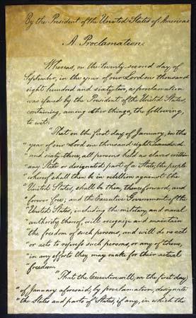 Emancipation Proclamation Abraham Lincoln issued the Emancipation Proclamation on January 1, 1863 after
