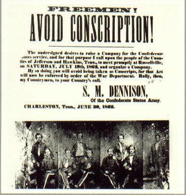exemption. The Confederacy introduced the draft in 1862. Started with men 18-35, later raised to 45.