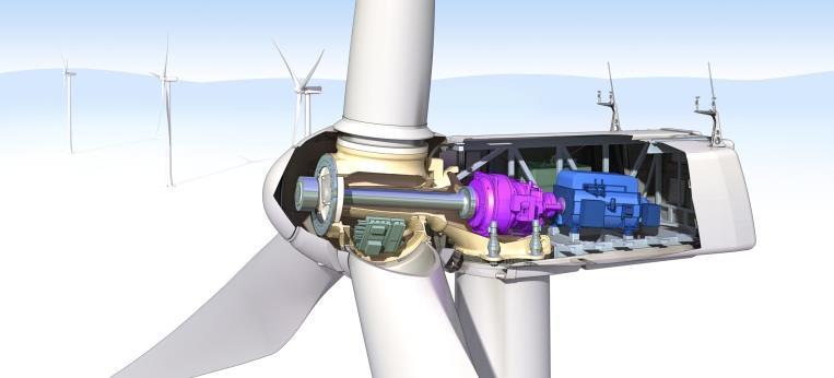 Example of project : ALSTOM OFFSHORE France (SPV Alstom ADEME) Large wind machine Objective : Industrialization of highly efficient wind generators (6 MW) Contribution to 2020 France objective of REN