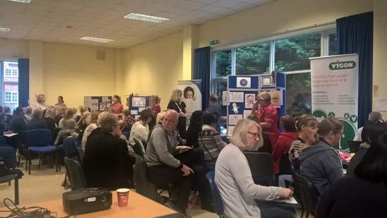 to focus on more areas pertinent to the individual services. The Annual Infection Prevention and Control study day took place in October 215 with 128 staff taking part.