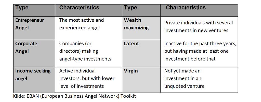 Table 3: Categorisation of investor types According to MENON, it is a challenge to give objective criteria s to different types of investors.