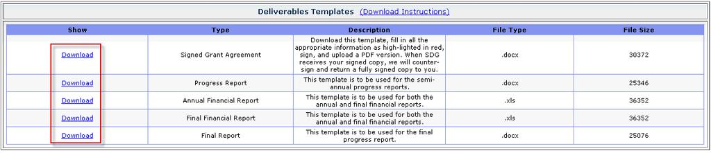 However, before covering that information, we recommend you proceed to the next section below to learn how to download any templates and instructions that may have been provided to you.