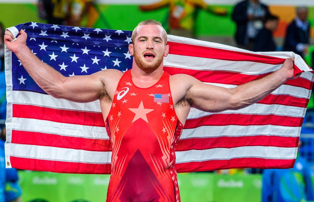 THE CHAMP HE S GOLDEN In Rio, a then-20-year-old Kyle Snyder became the youngest Olympic gold medalist in U.S. wrestling history and first OSU Olympic champion since 1924.