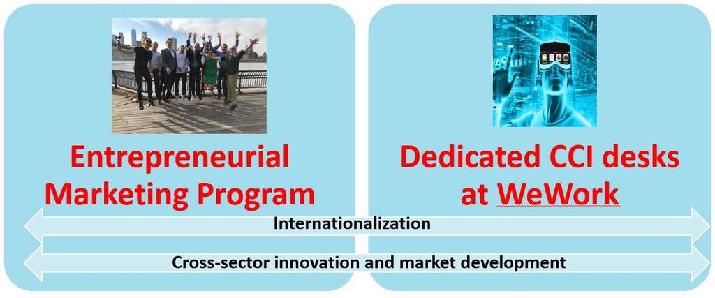 program proposal To help high potential Nordic CCI companies in their internationalization process, and to increase their competence in growing and scaling their businesses globally in a more
