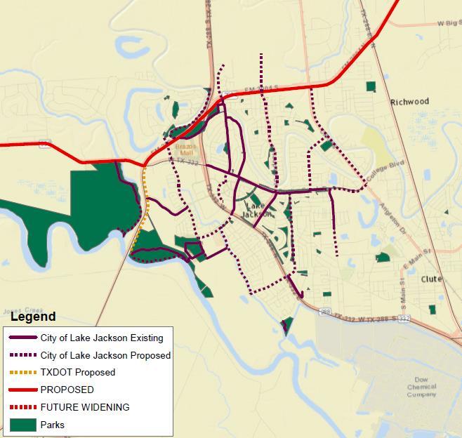 City of Lake Jackson City of Lake Jackson: Pedestrian and Bicycle Master Plan