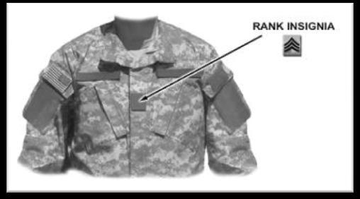 Grade Insignia: Army Service Uniform (ASU) (1) The Army white shirt may be worn with or without the Army Service Uniform coat, which is known as the Class B uniform.