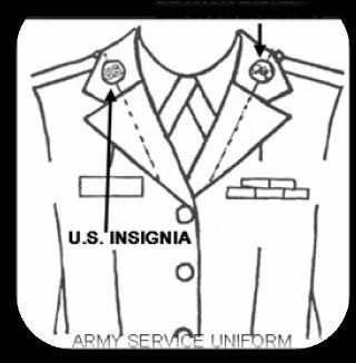 Figure A- 11. U.S. and Branch Insignia, Enlisted Female Belts and Buckles a.