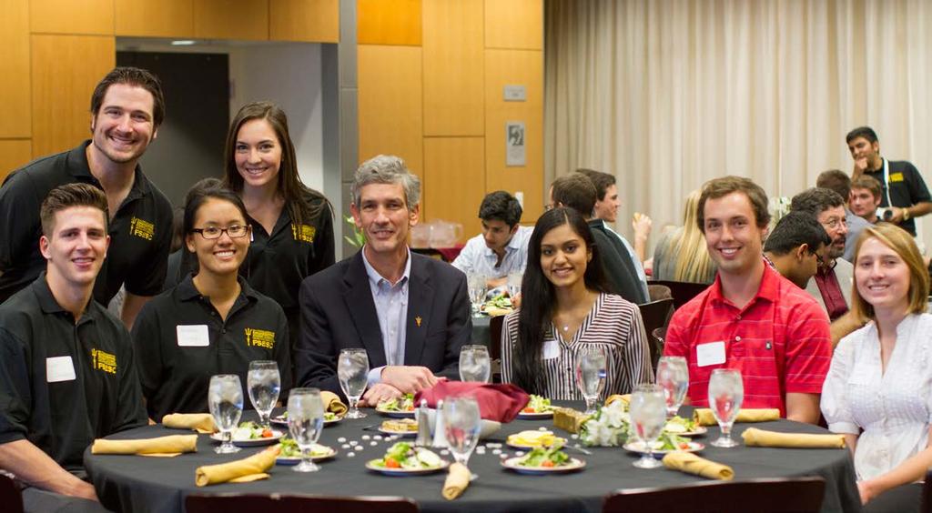 from the dean Dear Corporate Partner, I am excited about the upcoming annual conference of the National Association of Engineering Student Councils, which will be hosted this spring at Arizona State