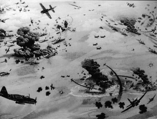 MIDWAY On April 18, 1942, American bombs fell on Tokyo.