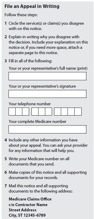 Beneficiaries should follow the step-by-step directions when filling out the form and take special note of numbers 5 and 6 about identifying