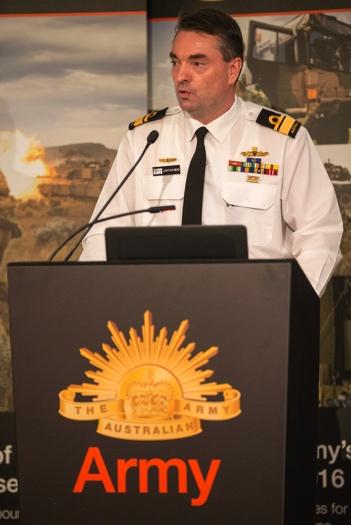 Rear Admiral Mead is the Navy s joint capability manager and is clearly focused on the cross-cutting dynamics of maritime modernization within the context of the overall evolution of the ADF.