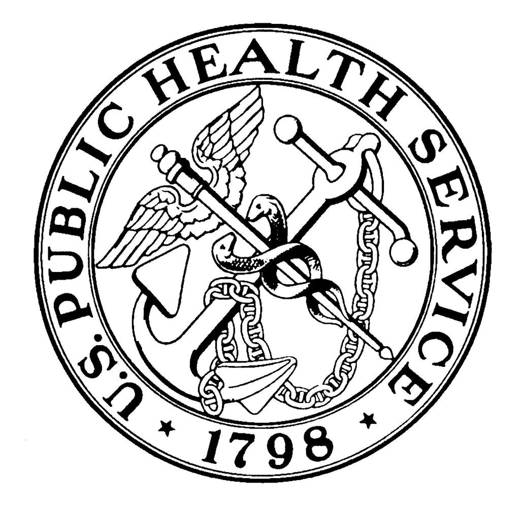 U.S. DEPARTMENT OF HEALTH AND HUMAN SERVICES PUBLIC HEALTH SERVICE GRANT APPLICATION For use by: State and