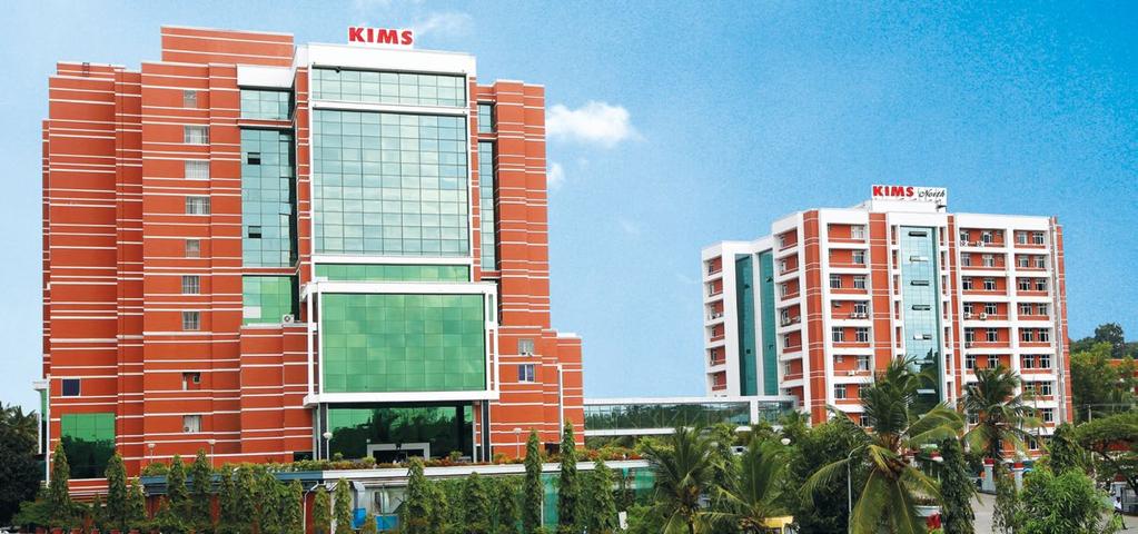KHT 2017 SPECIAL / Malabar Hospitals and Urology Centre KHT 2017 SPECIAL / KIMS PROVIDING WORLD-CLASS HEALTHCARE WITH COMPASSION Starting as a private hospital with 25 beds, Malabar Hospitals has