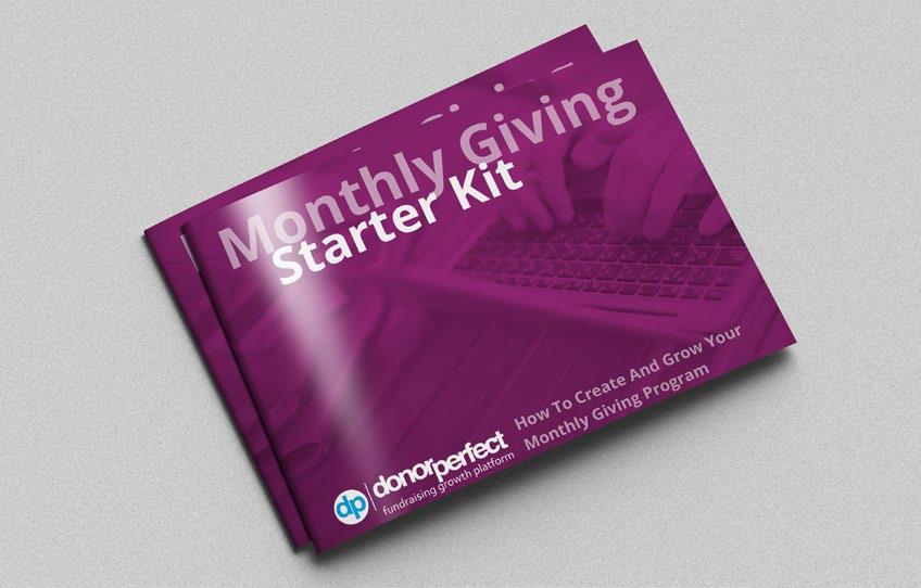 Get Donors to Increase Their Monthly Gift Amount Asking donors to upgrade their monthly gift helps improve their retention rate. Donors willing to upgrade are committed.