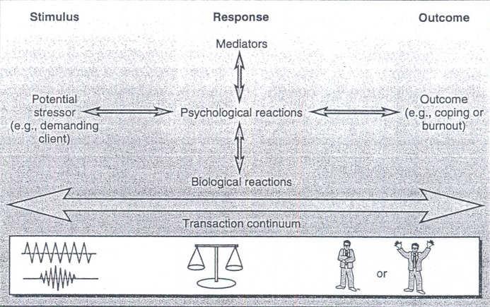 A person's perception of his or her stress level is in large part a reflection on his or her perception