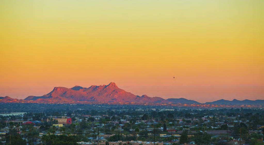 Where Innovation Shines - Tucson, Arizona Tucson is located in the Sonoran Desert and is the second-largest city in Arizona with a greater metropolitan area population of 1.1 million.