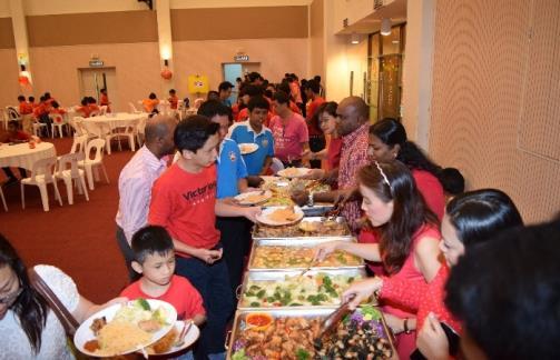 2016 Budimas Events FESTIVE CELEBRATIONS 29 JANUARY 2016: CHINESE NEW YEAR DINNER WITH CHARITY HOMES BUDIMAS hosted 120 underprivileged children and orphans aged 3 to 18 years old from 4 different