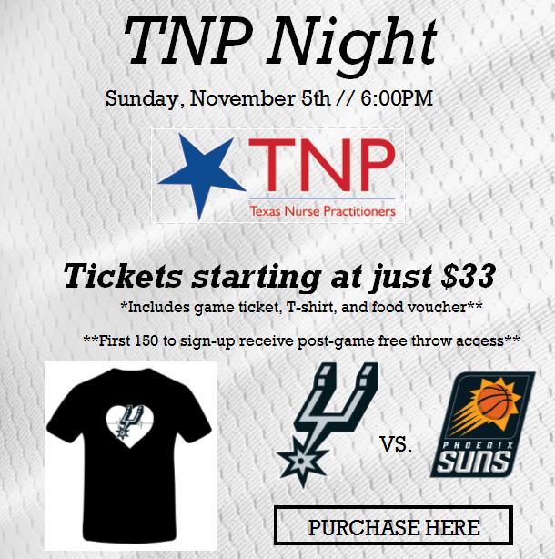 TNP Hosts NP Night with the Spurs and Rockets This year, TNP is teaming up with the San Antonio Spurs and the Houston Rockets to appreciate you. Join us for a fun evening and NP-exclusive activities.