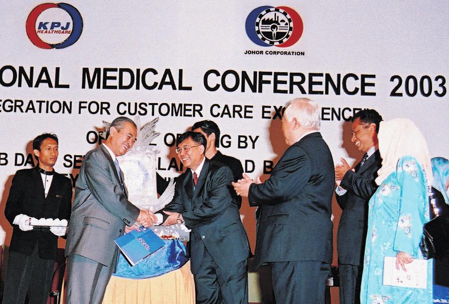 72 The launch of the KPJ Medical Journal by the (then)