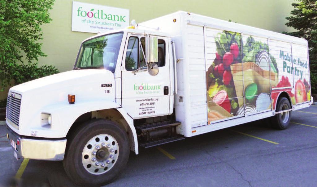 Welcome to the Food Bank of the Southern Tier We could not operate the Food Bank of the Southern Tier without the help of so many committed and faithful community volunteers.