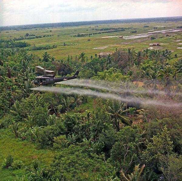 During the Vietnam War, the United States military sprayed nearly 20 million gallons of Agent Orange mixed with jet fuel in Vietnam, eastern Laos and parts of Cambodia, as part of Operation Ranch