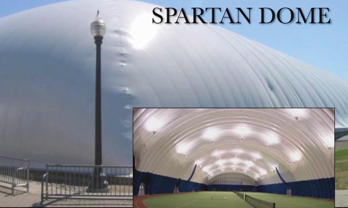 The Spartan Dome will most likely be located next to the Spartan Arena on our property in Rutland Town.