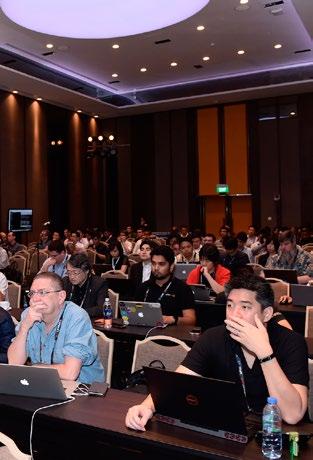 APRICOT 2017 conference statistics Total number of on-site delegates 654* #apricot2017 Posts 1,220 (Twitter) by 407 unique users Total people reached 3.